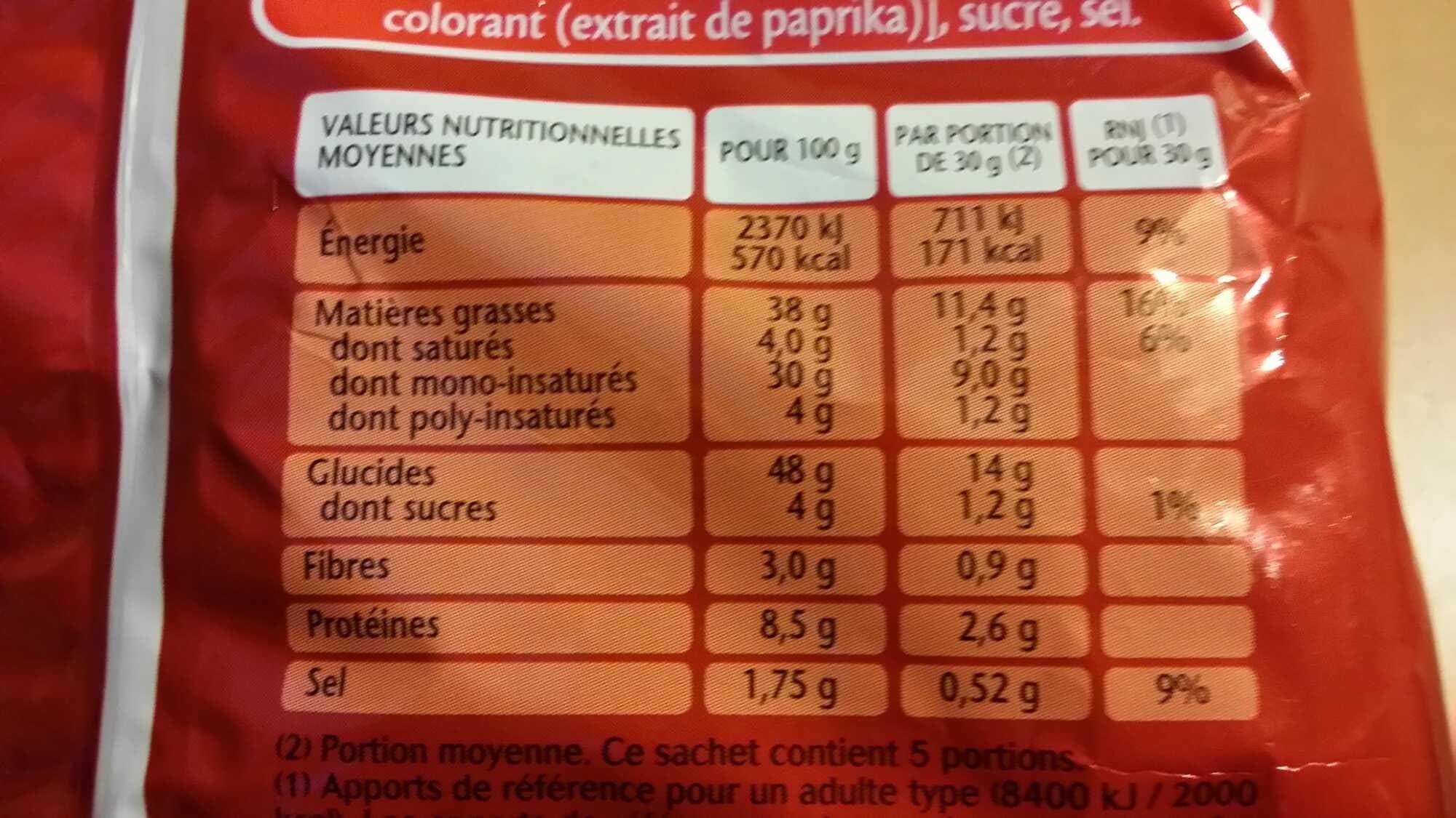 Lays Lay's 3D's Bugles goût cacahuète format familial packshot