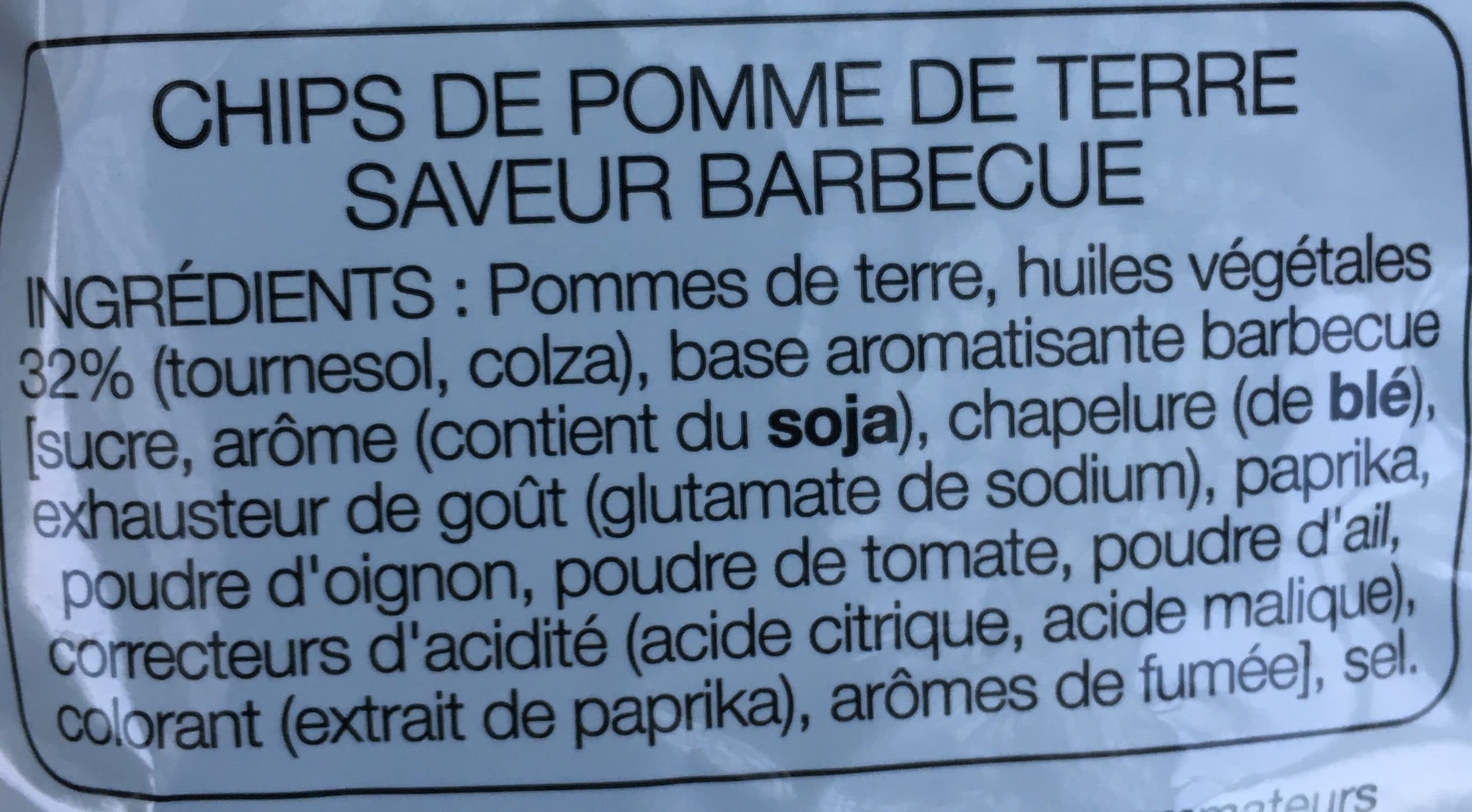 Lay's Lay's saveur barbecue lot de 2 x 100 g packshot
