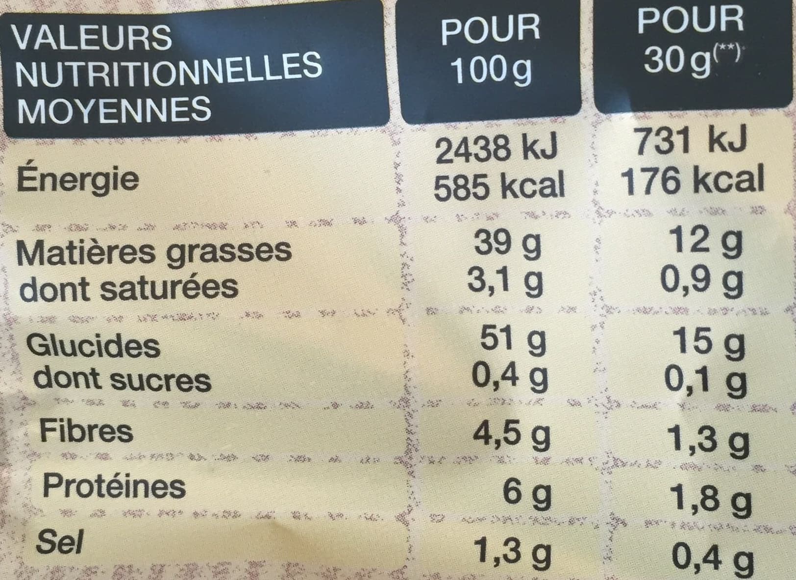 Lay's Lay's Chips à l'ancienne nature maxi format packshot