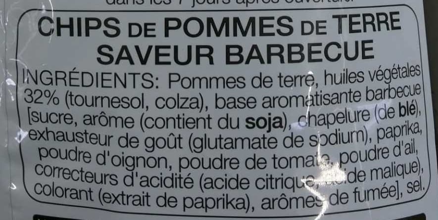 Lay's Lay's saveur barbecue maxi format packshot