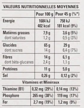 Muesli Croustillant Quaker Muesli Croustillant Myrtilles & baies de goji packshot