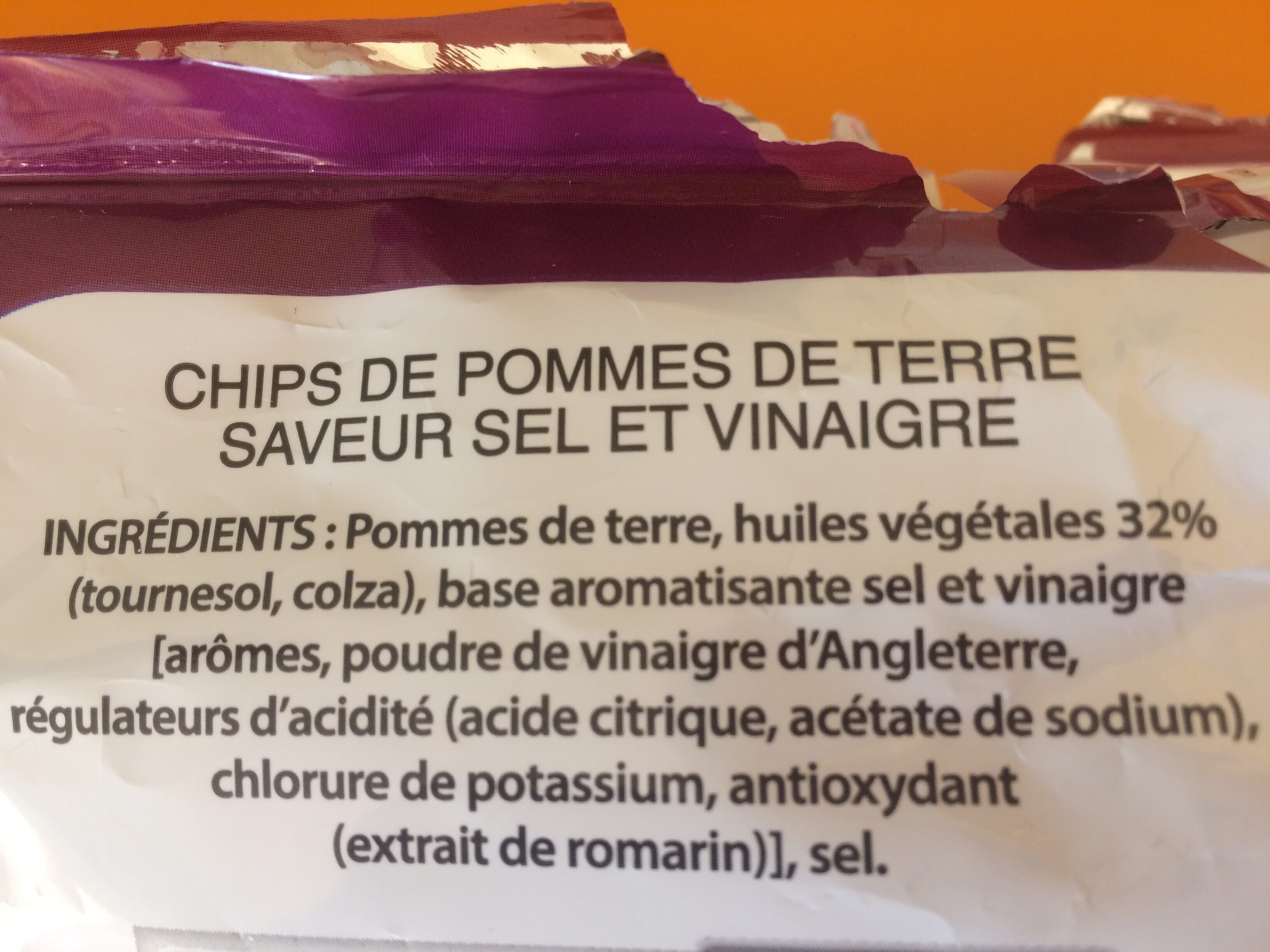 Lay's Lay's saveur sel & vinaigre lot de 2 x 130 g packshot