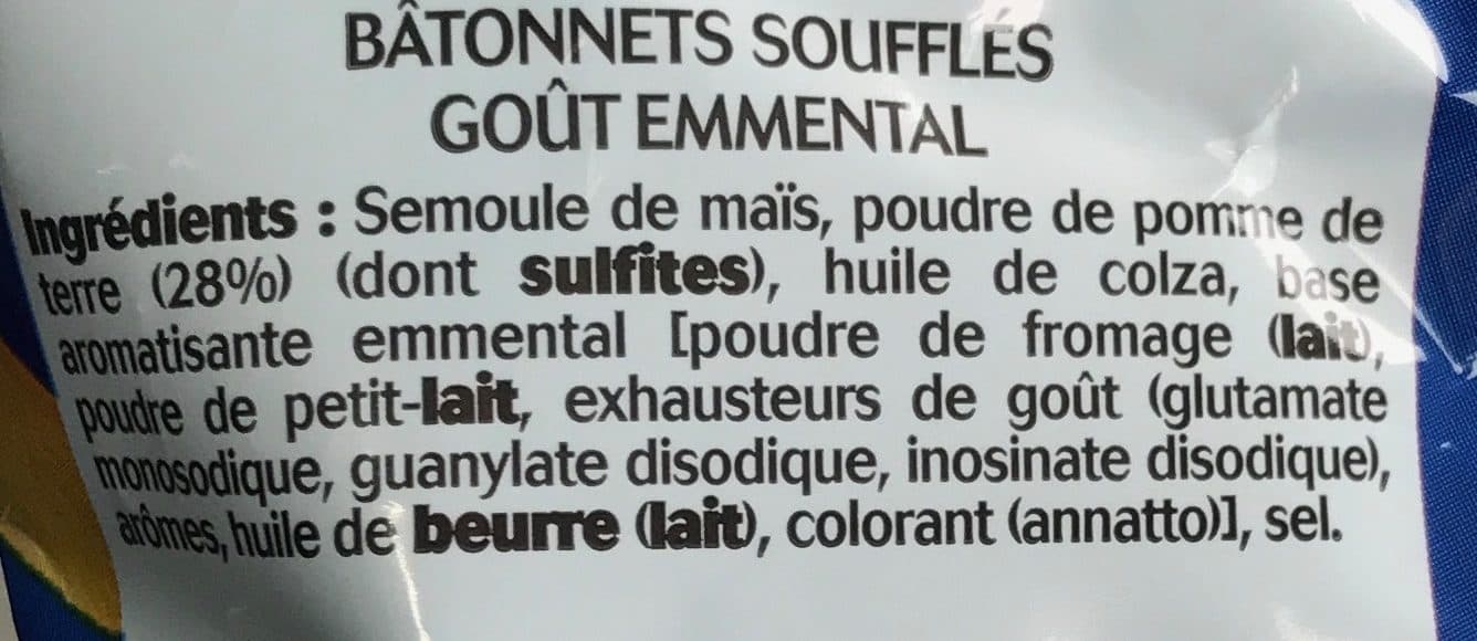 Bénénuts Fritelle goût Emmental (lot de 2) packshot