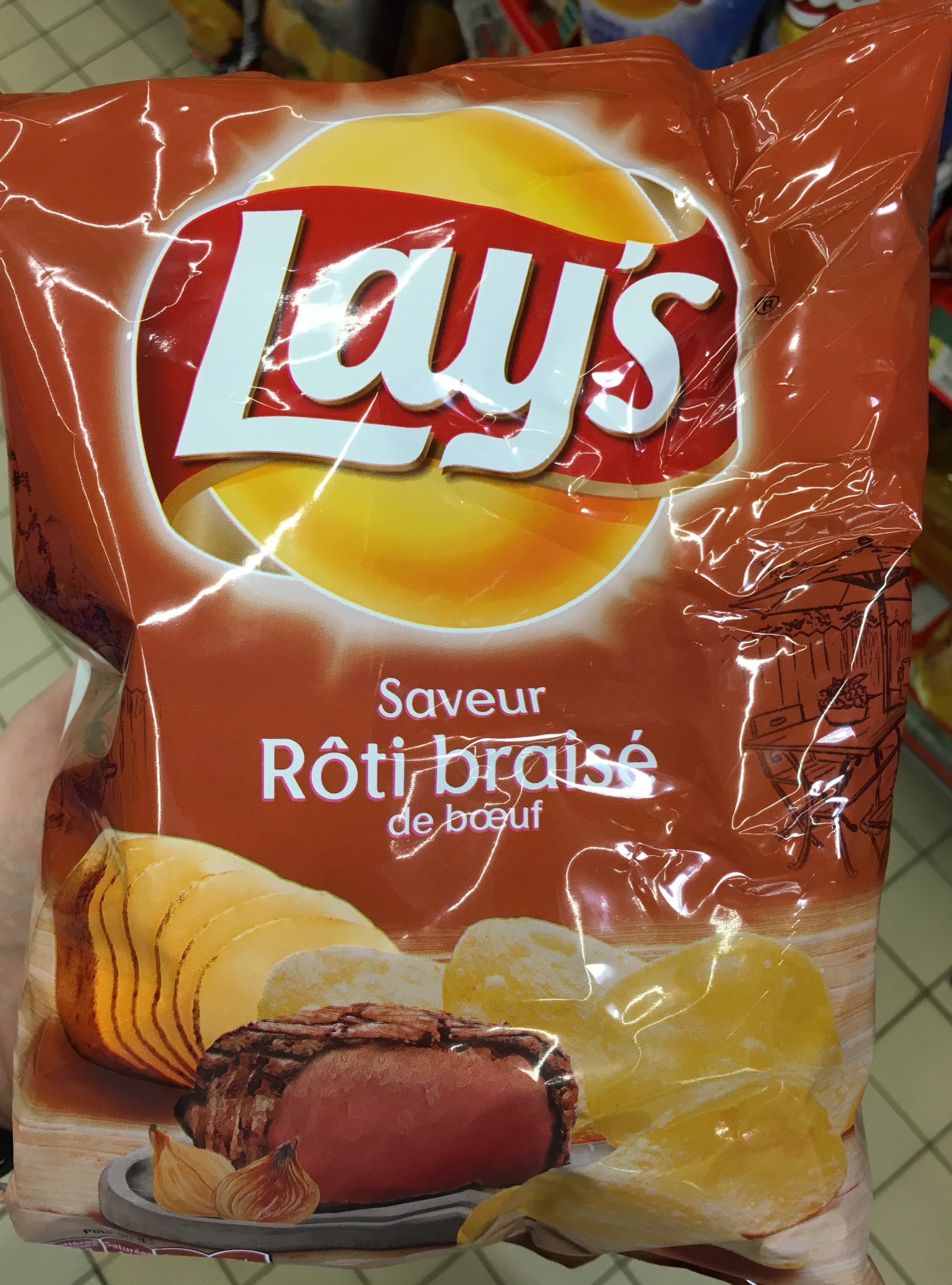 Lay's Saveur Rôti braisé de boeuf packshot