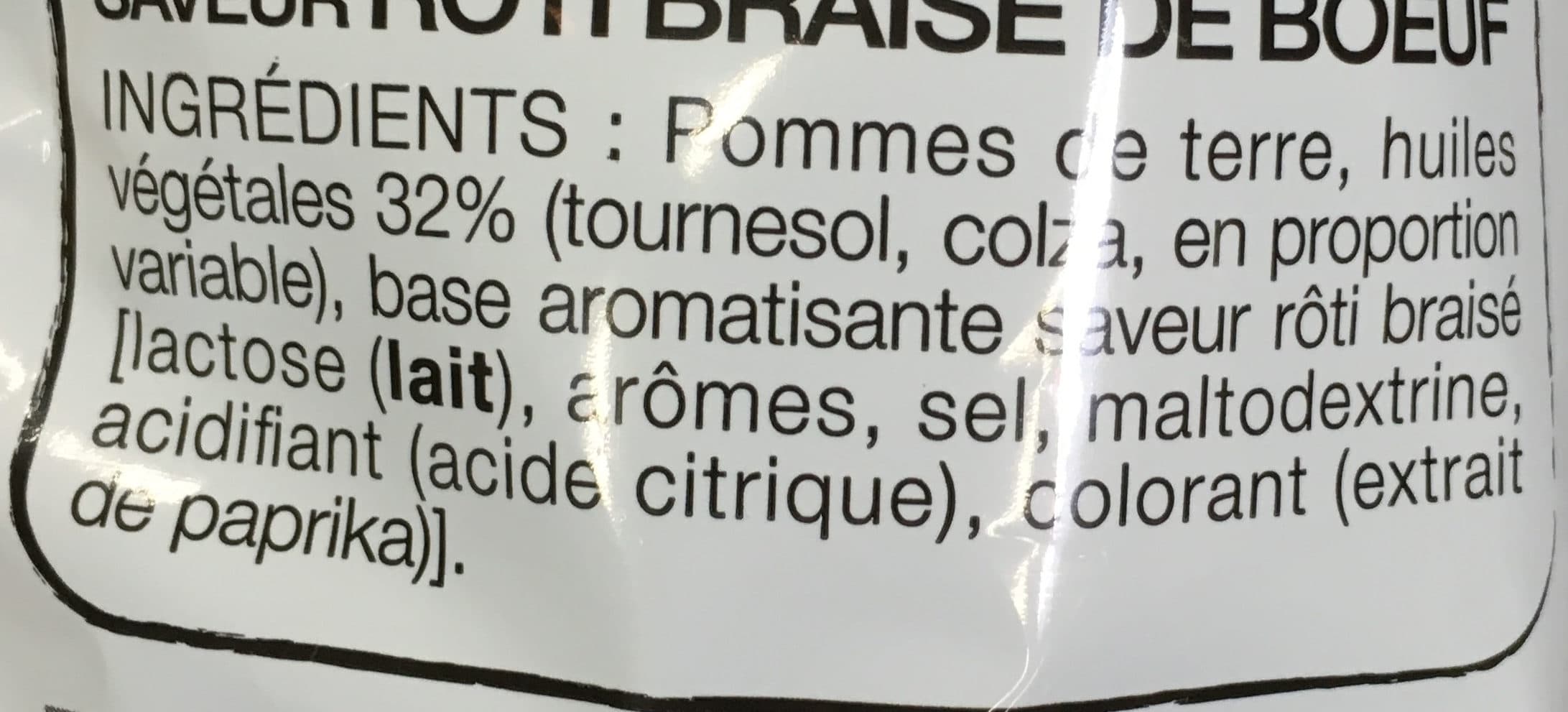 Lay's Saveur Rôti braisé de boeuf packshot