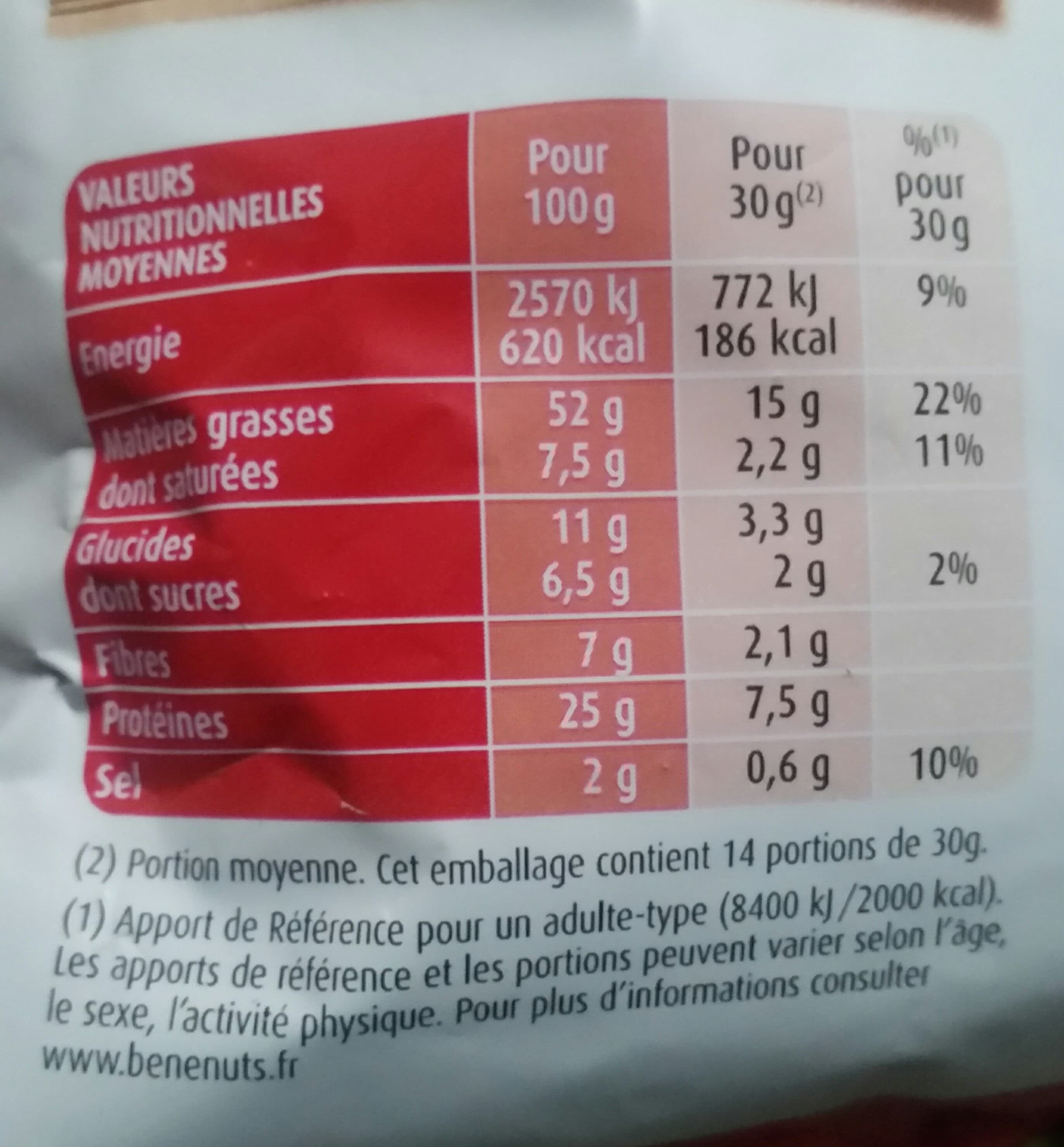 Benenuts Bénénuts Cacahuètes grillées à sec format XL packshot