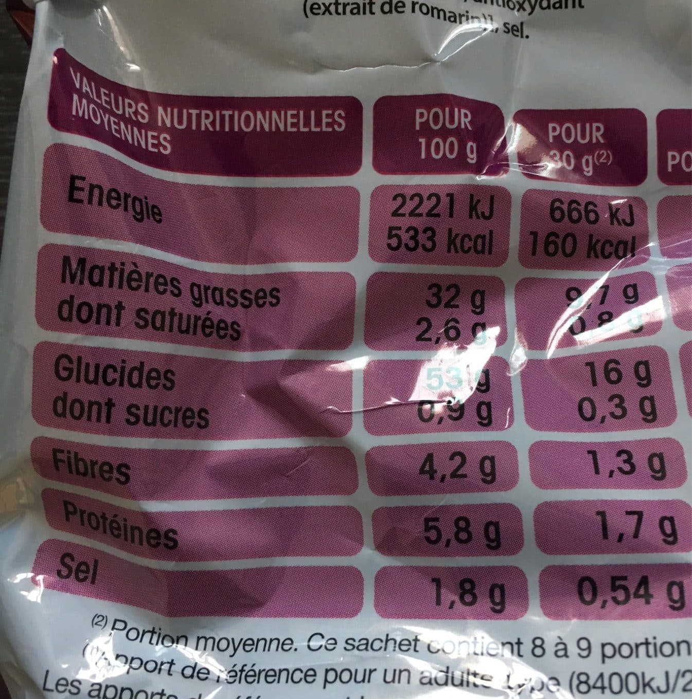 Lay's Chips sel & vinaigre packshot