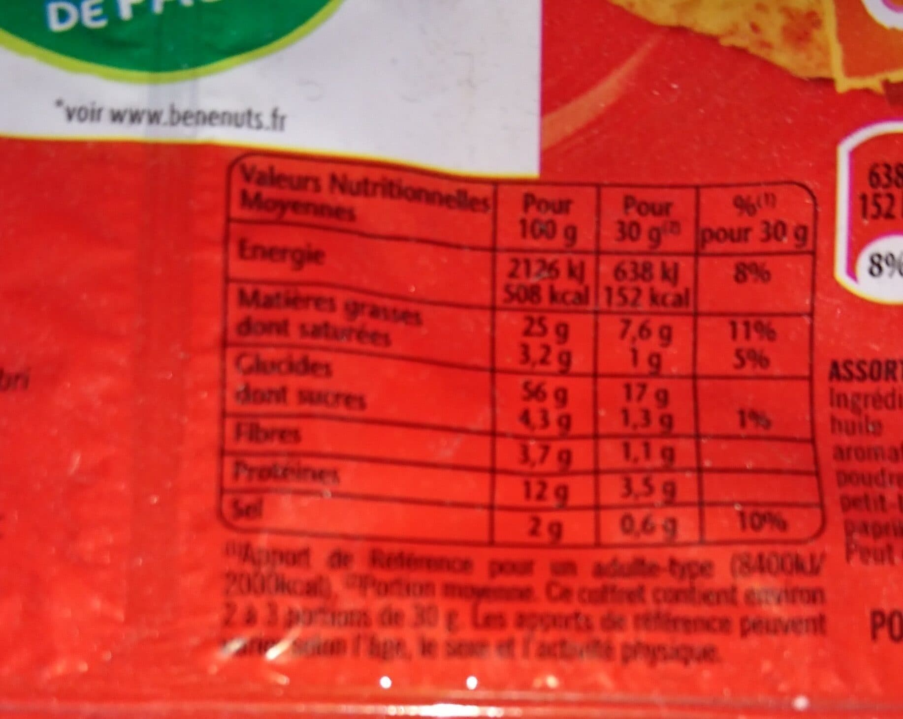 Benenuts L'apero packshot