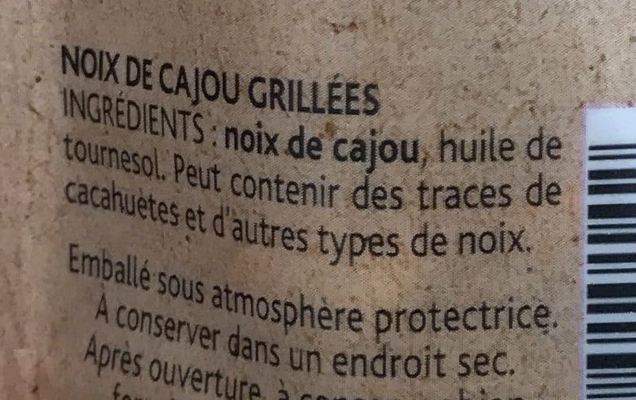 BENENUTS Bénénuts Plaisir brut Noix de cajou packshot