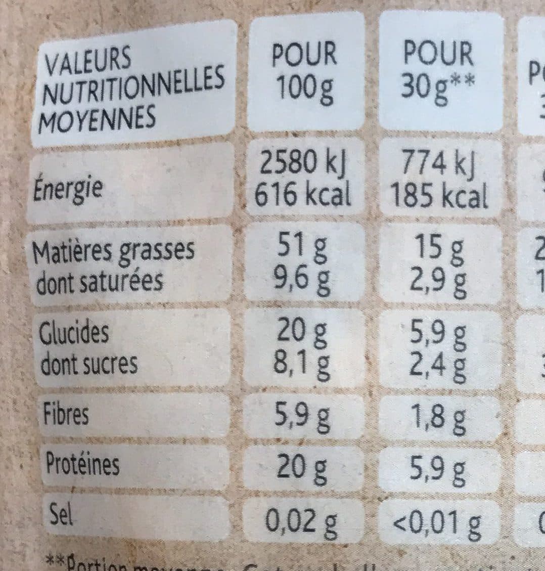 BENENUTS Bénénuts Plaisir brut Noix de cajou packshot