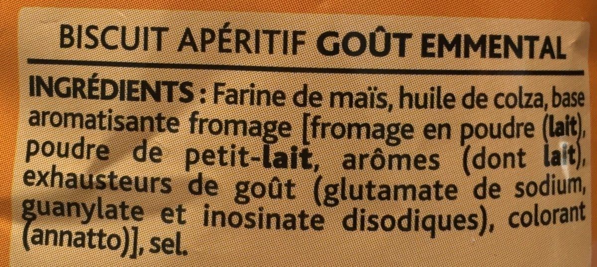 Benenuts Les Incraquables goût Emmental packshot
