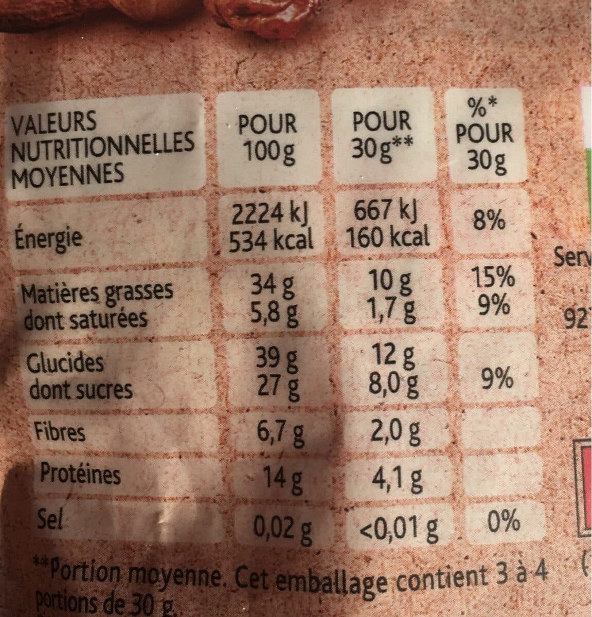 Bénénuts Bénénuts Plaisir brut 3 noix & raisins cajous, amandes, noix du Brésil packshot