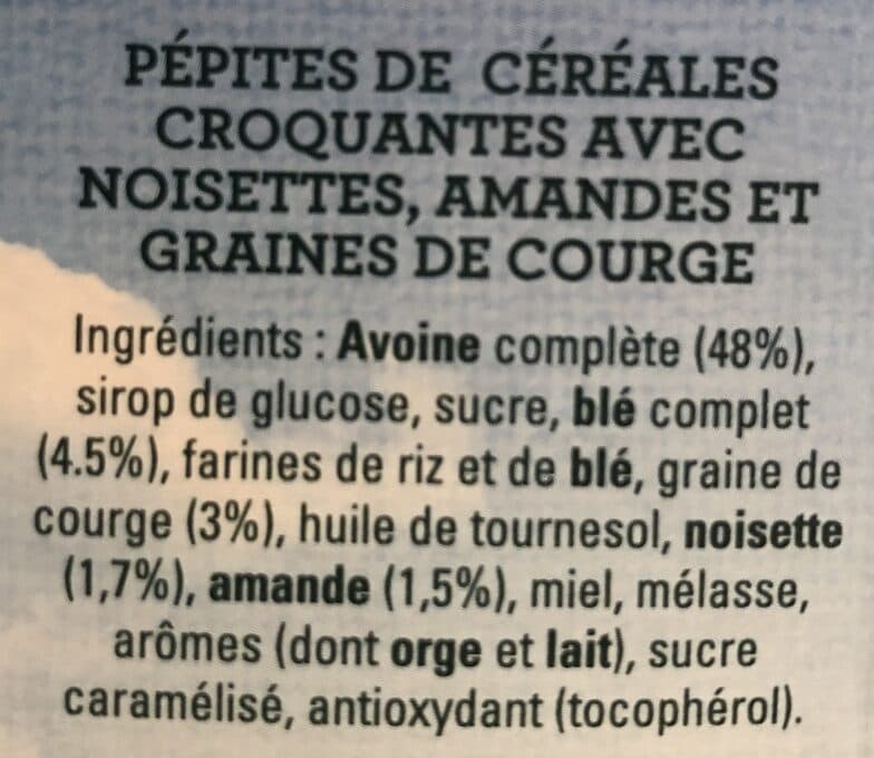 Golden Crisp Golden Crisp Noisettes, amandes et graines de courge packshot