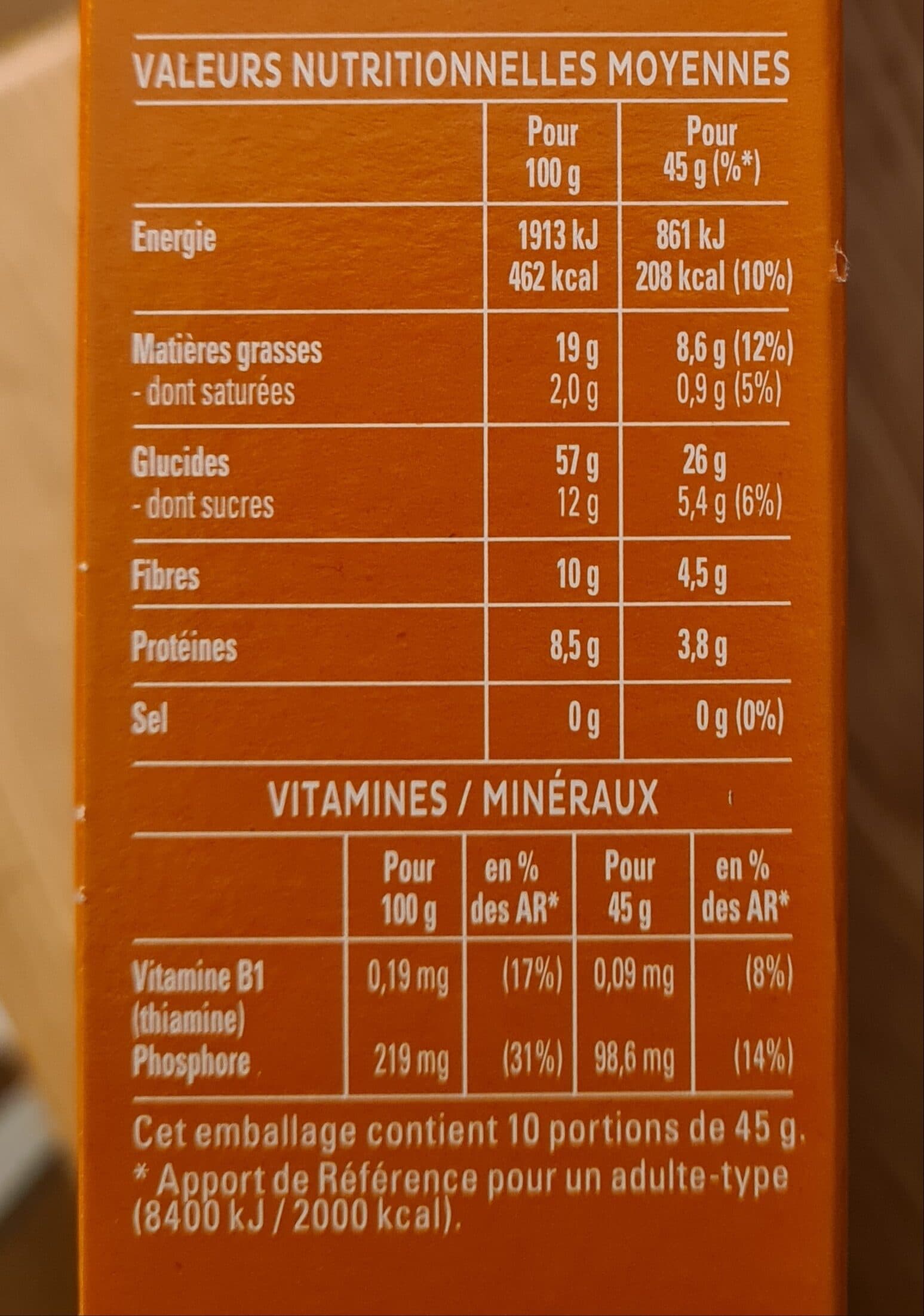 Quaker cruesly mélange de noix packshot