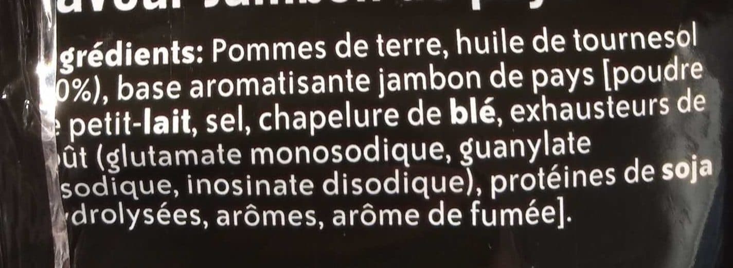 Lay's Chips gourmet Saveur Jambon de pays packshot