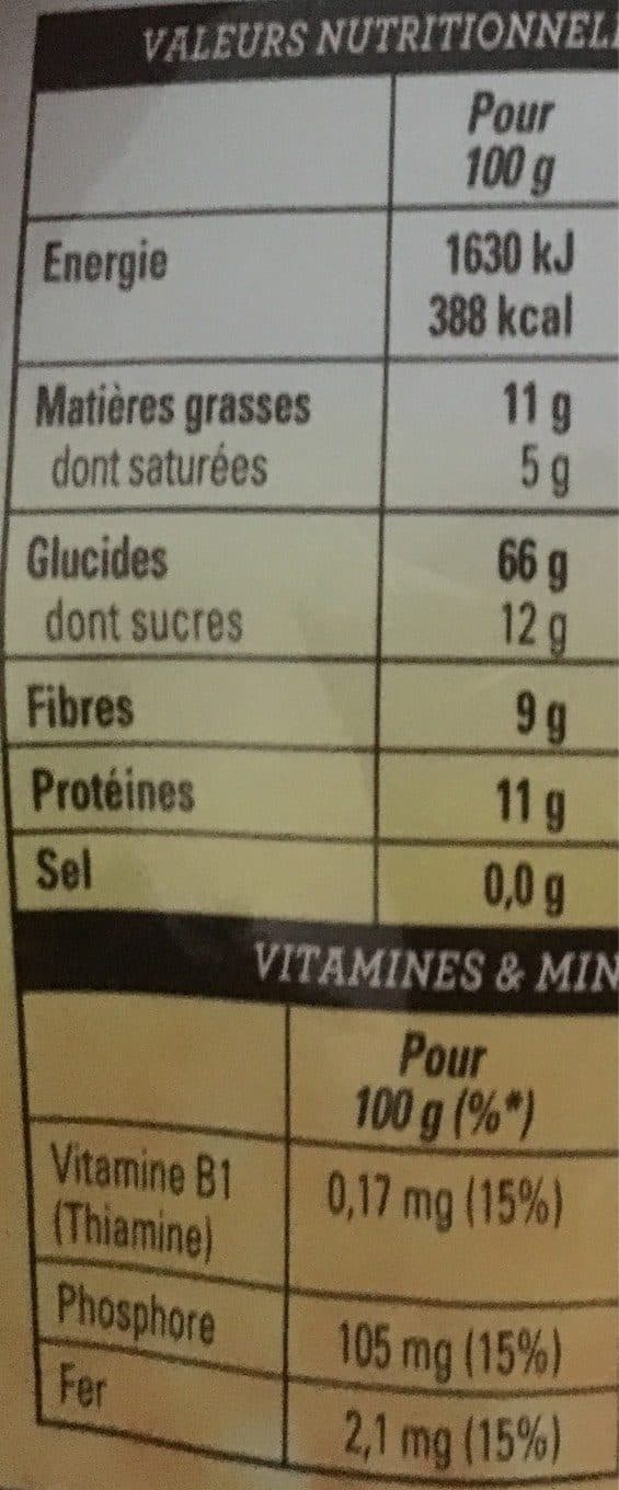 Quaker Golden muesli Dattes & Noix Coco packshot