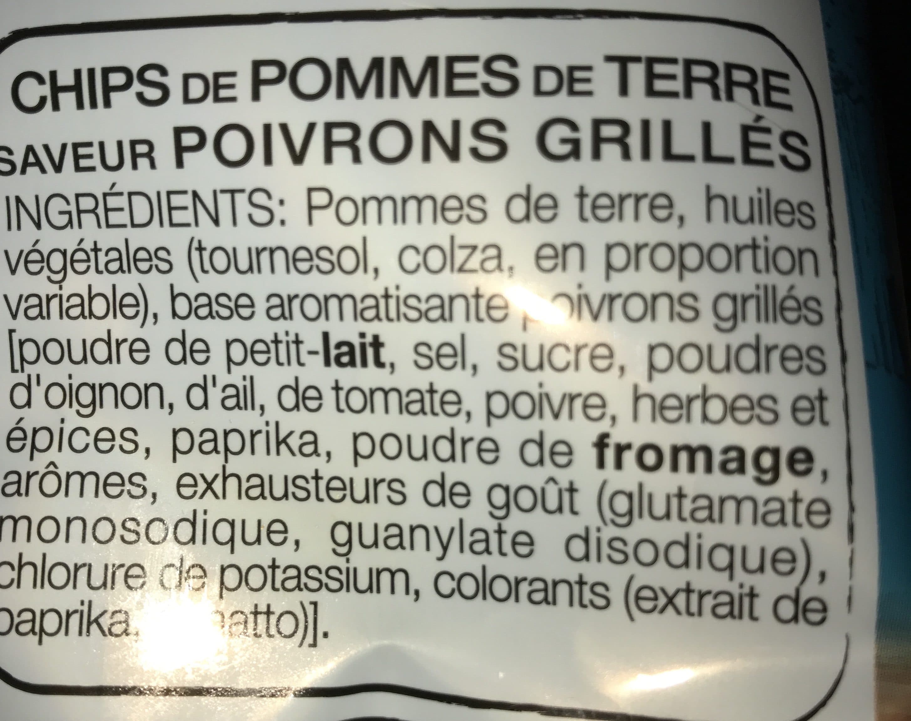 Lay's Saveur Poivrons grillés packshot