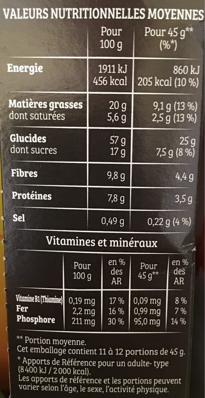 Cruesli Cruesli chocolat packshot