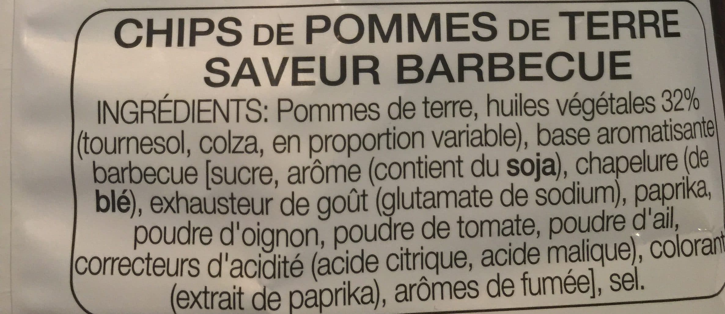 Lay's Chips saveur barbecue maxi format packshot