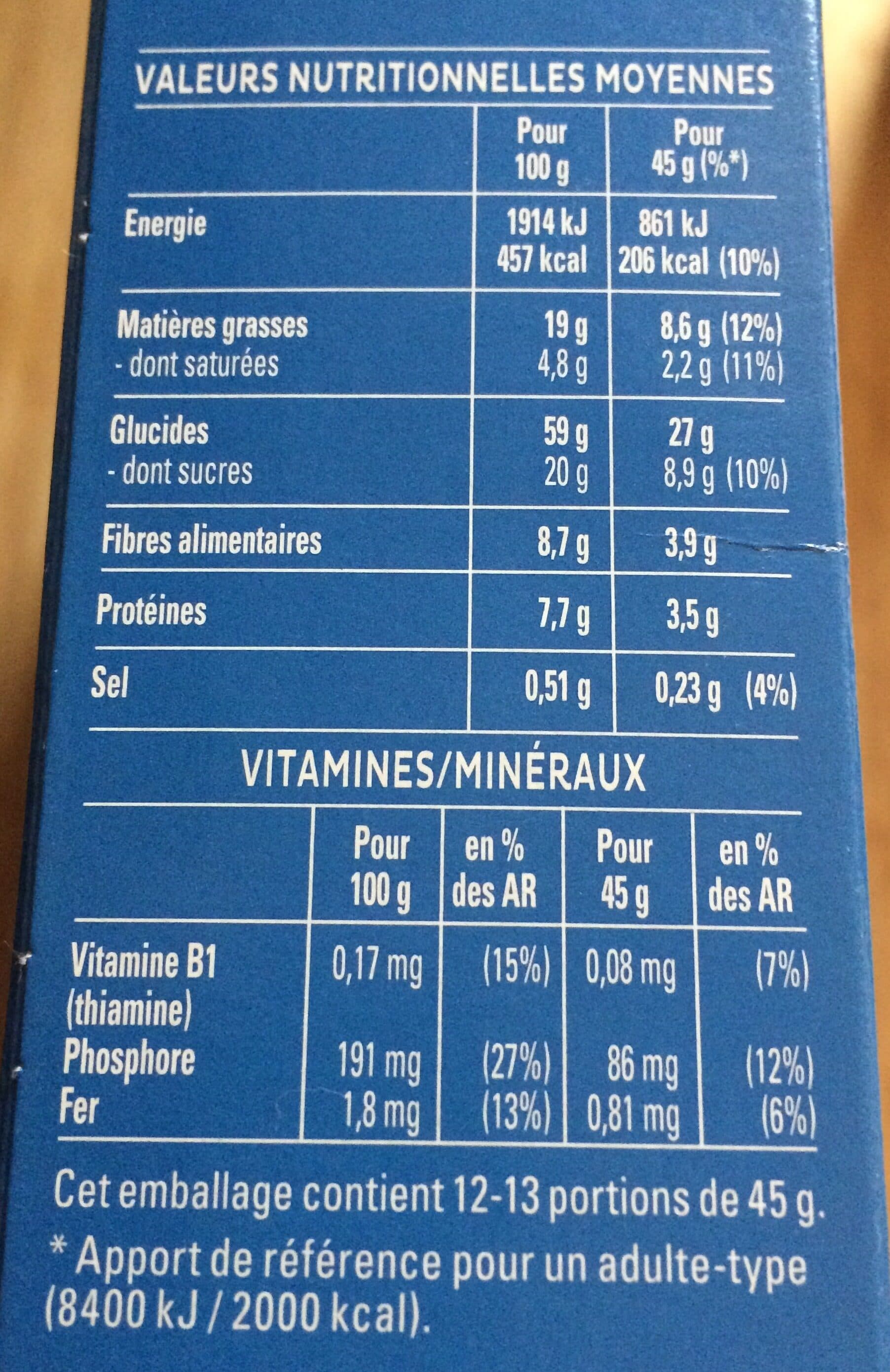 Cruesli Quaker Cruesli Chocolat au lait format spécial packshot