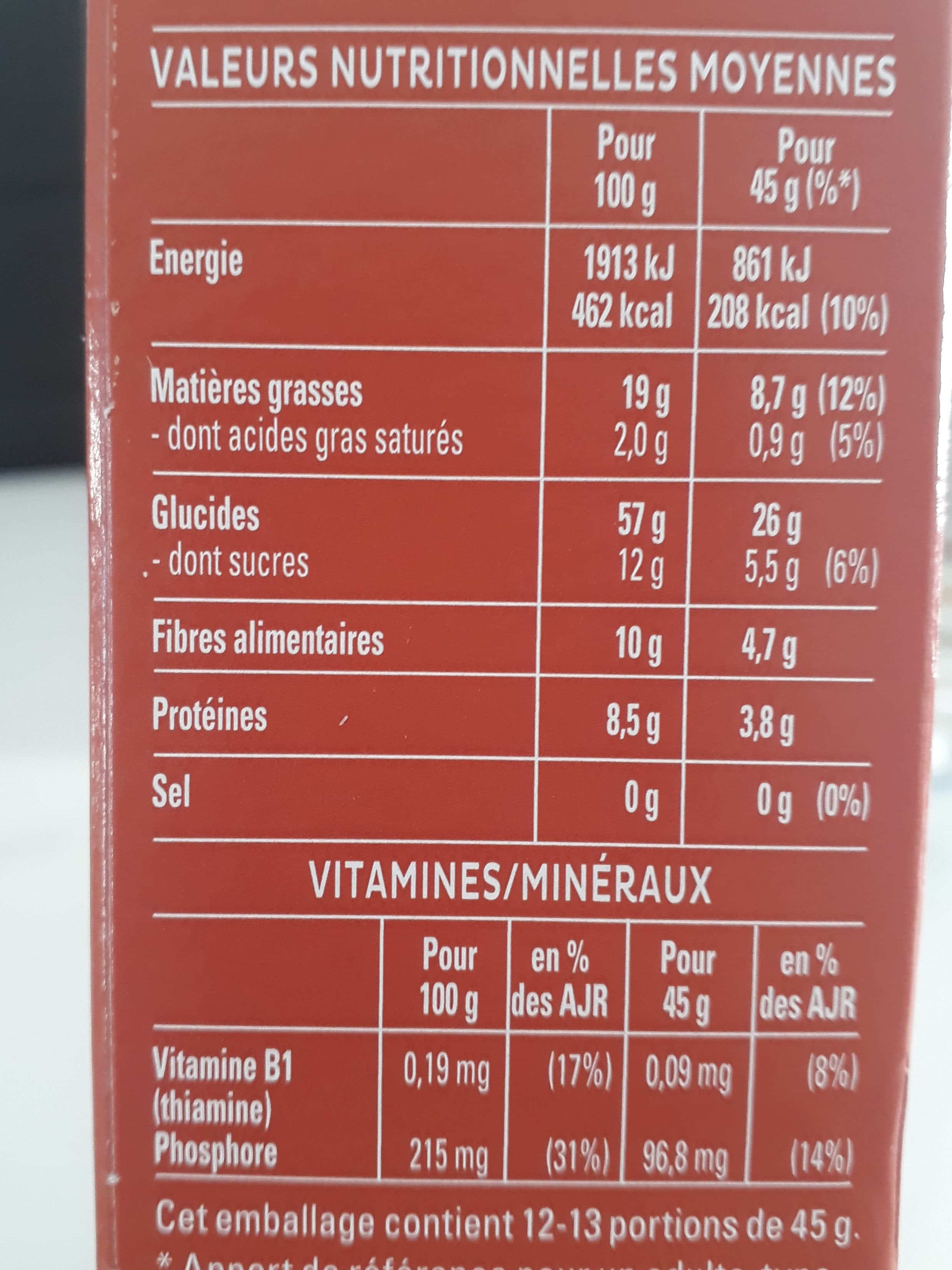 Cruesli Quaker Cruesli Mélange de noix format spécial packshot