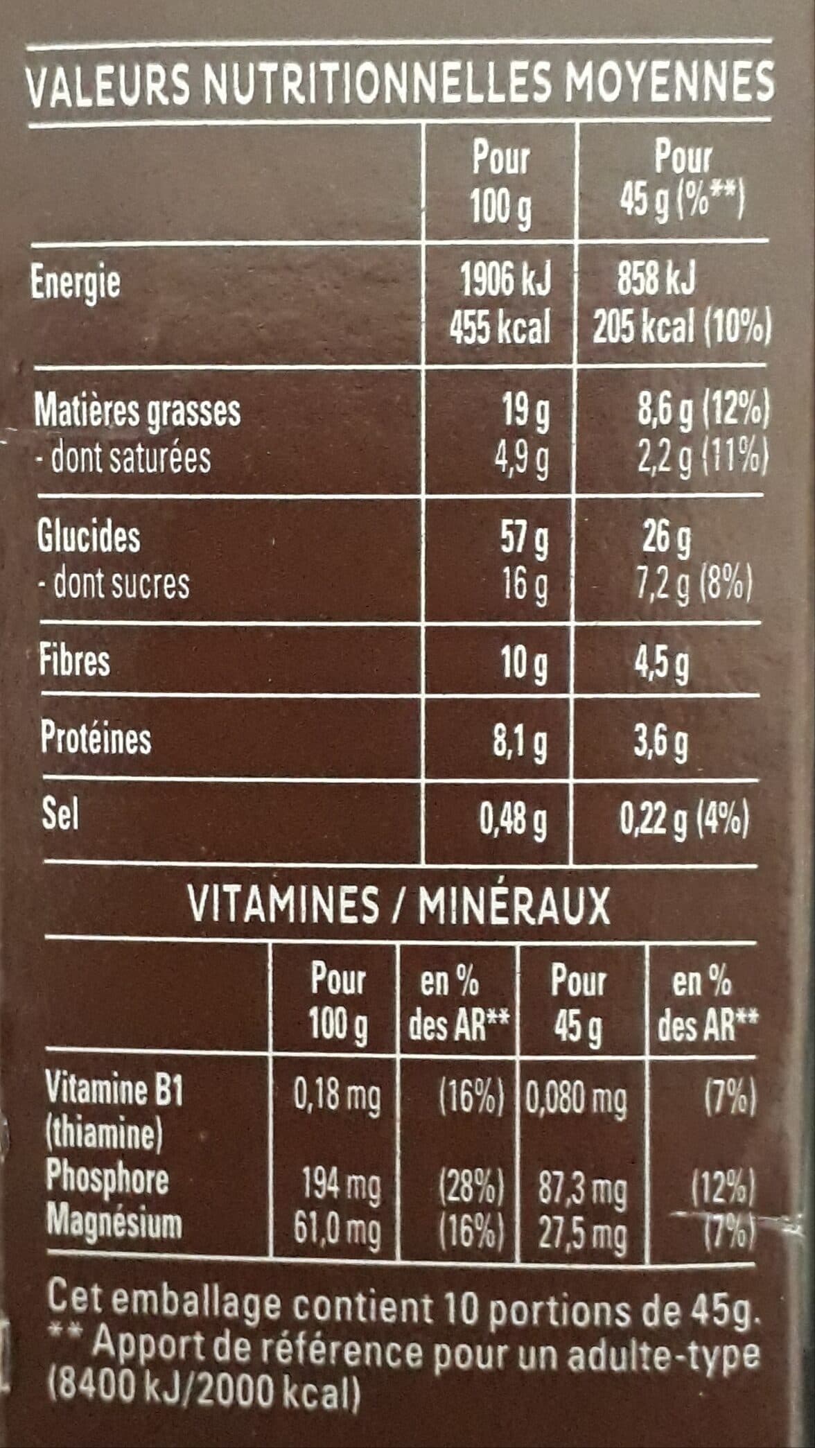 Quaker Cruesli Chocolat noir packshot