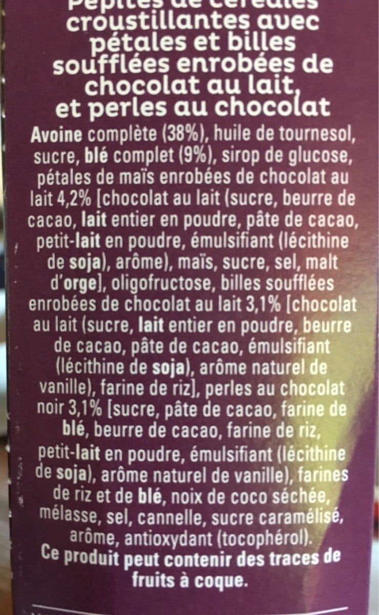 Cruesli Quaker Cruesli Crispy chocolat packshot