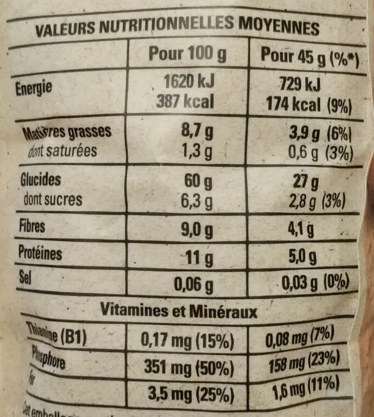 Muesli Quaker Muesli Amandes, noisettes & raisins packshot
