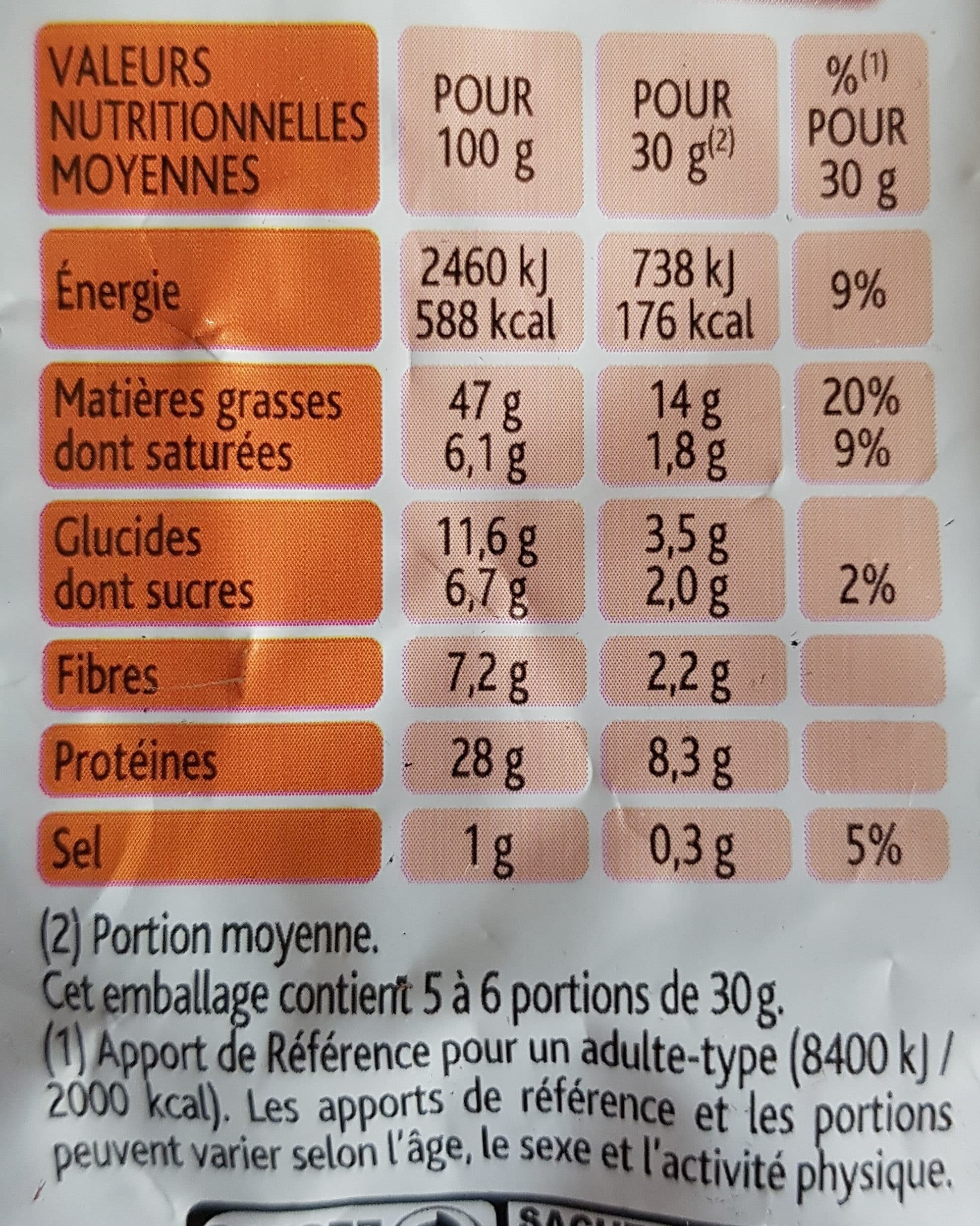 Bénenuts Cacahuètes sans huile ajoutée packshot