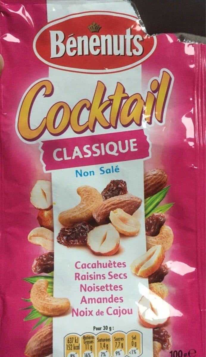 Open Food Facts Cocktail Classique packshot