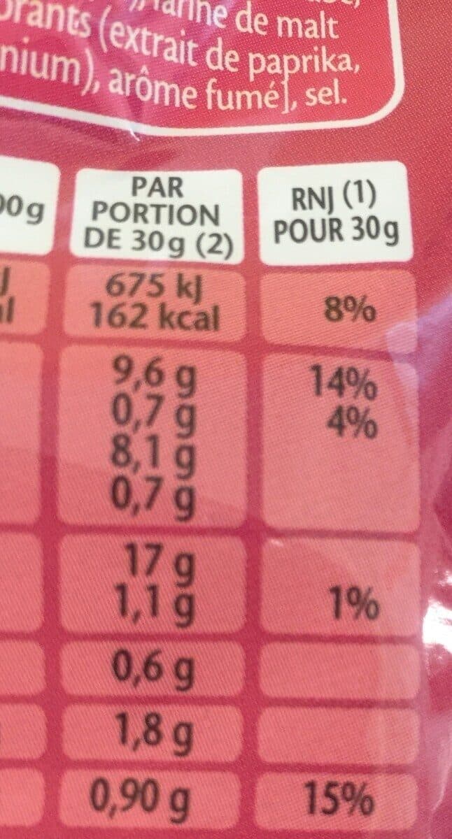 3D's Bugles 3D bugles goût bacon packshot