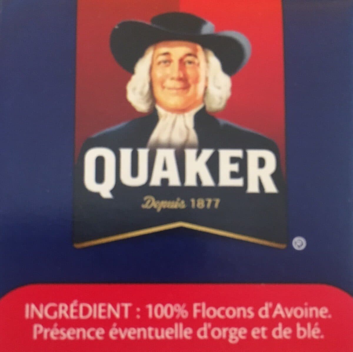 Quaker Flocons d'avoine packshot