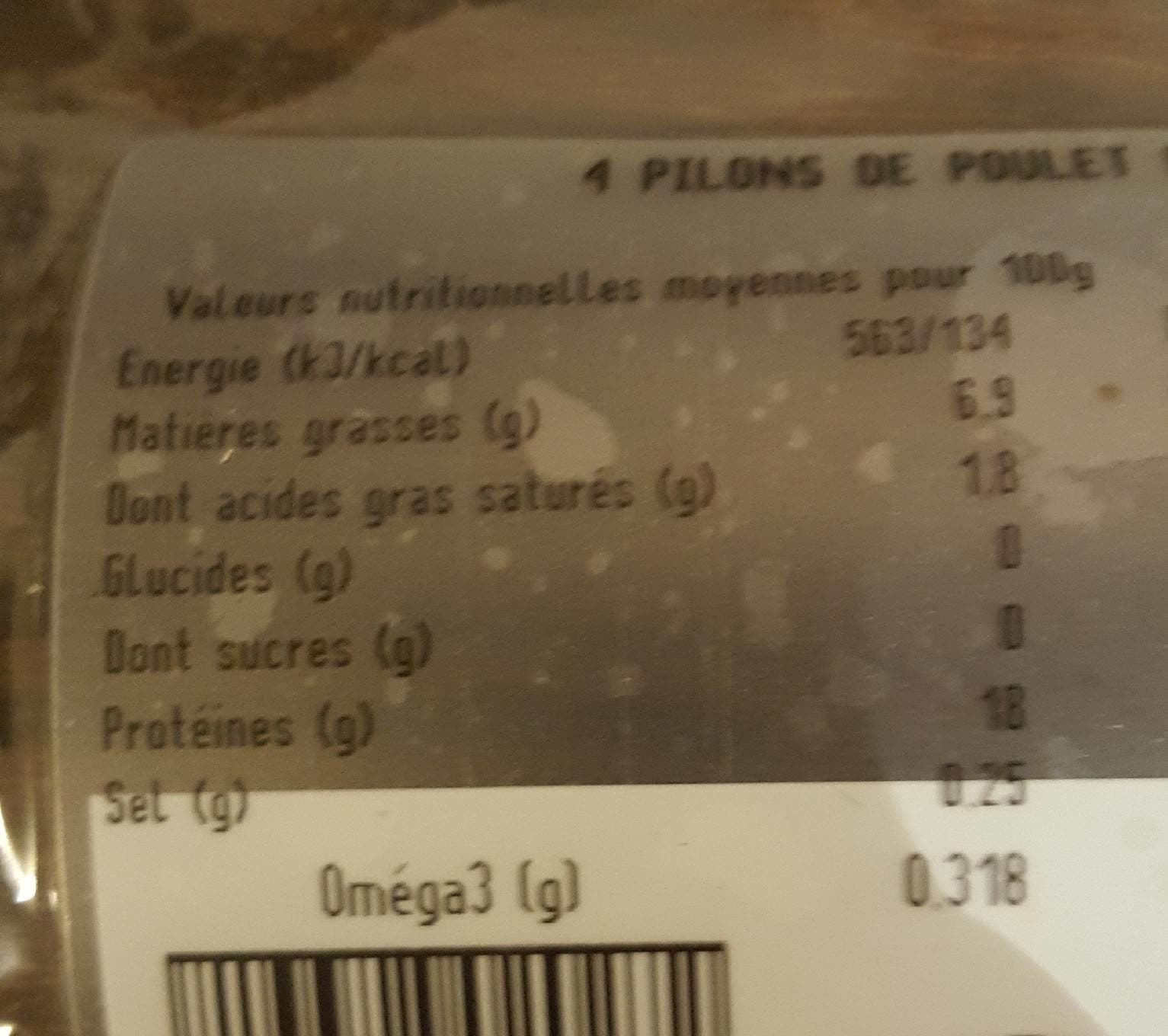 La Nouvelle Agriculture Pilon de poulet packshot
