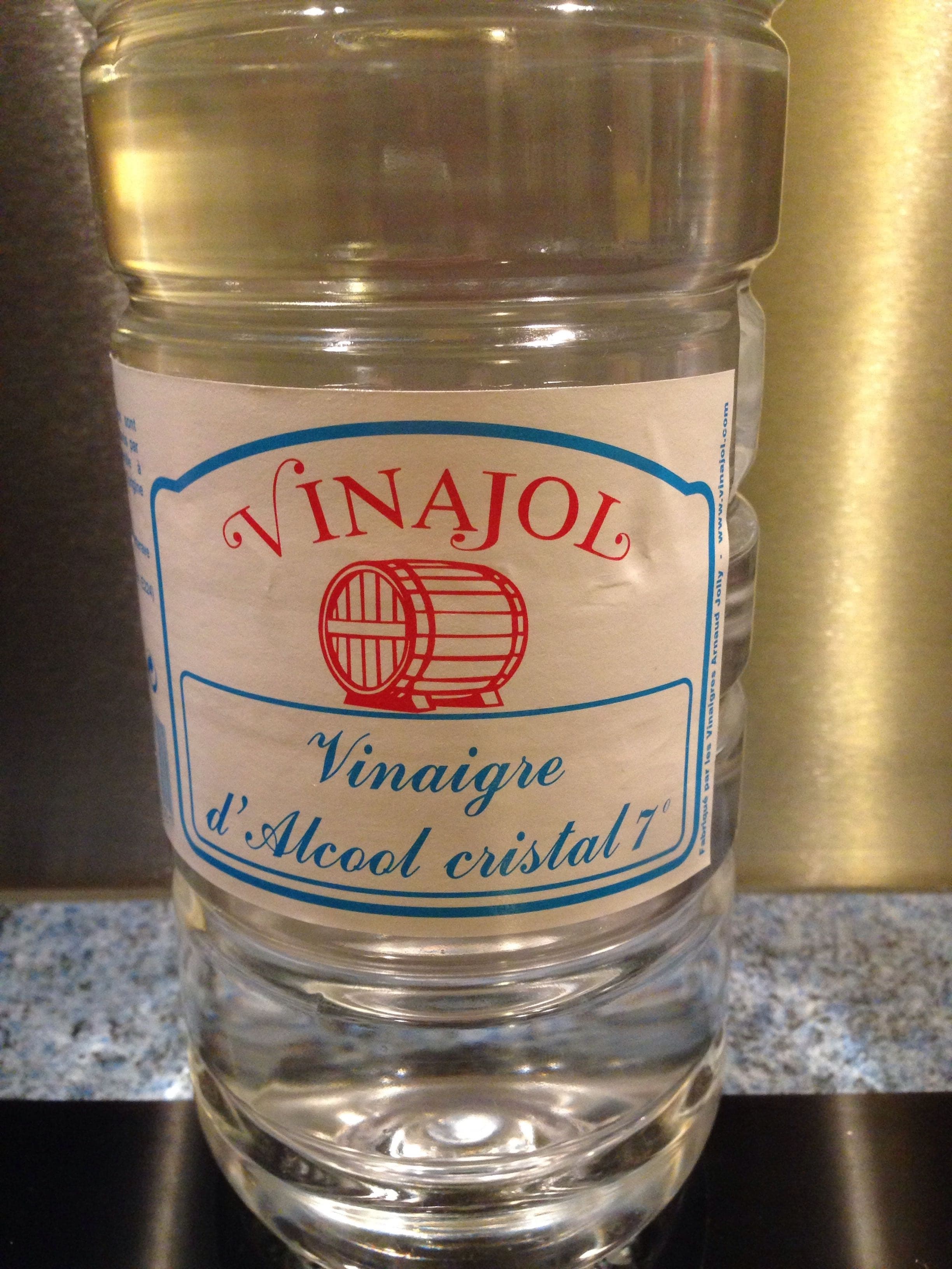 Vinajol Vinaigre d’alcool cristal 7* packshot