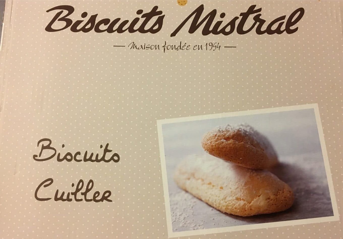 Mistral Biscuit cuiller packshot
