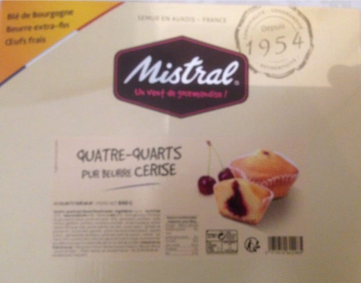 Biscuits Mistral Quatre-quarts packshot