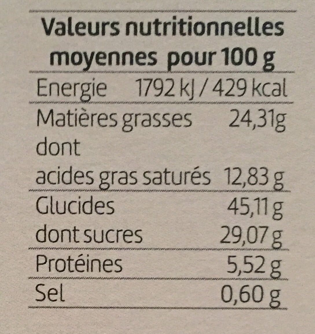 Biscuits Mistral Quatre-Quarts Cacao packshot