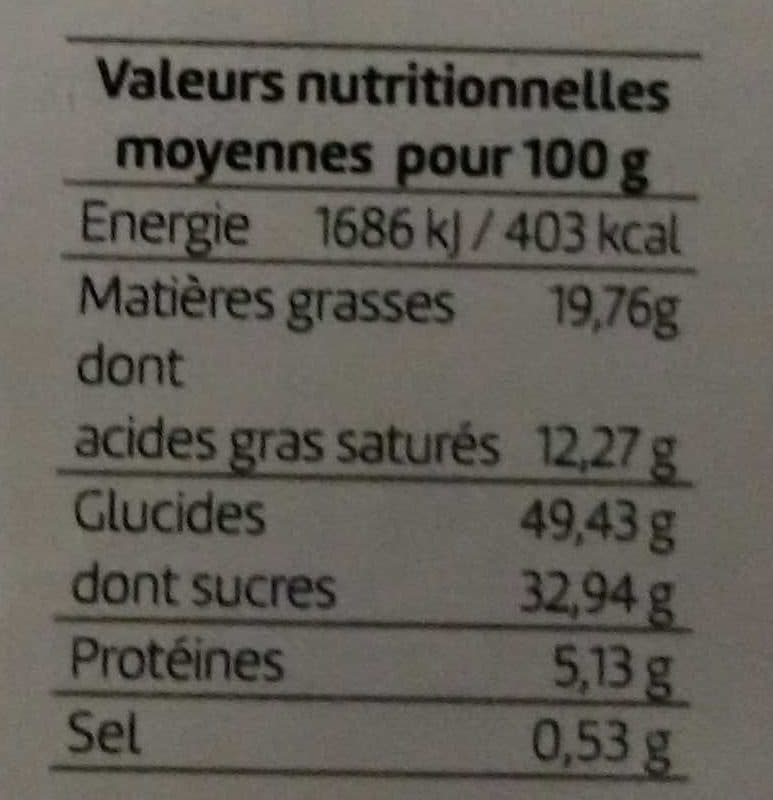 Biscuits Mistral Quatre-Quarts Poire Chocolat packshot