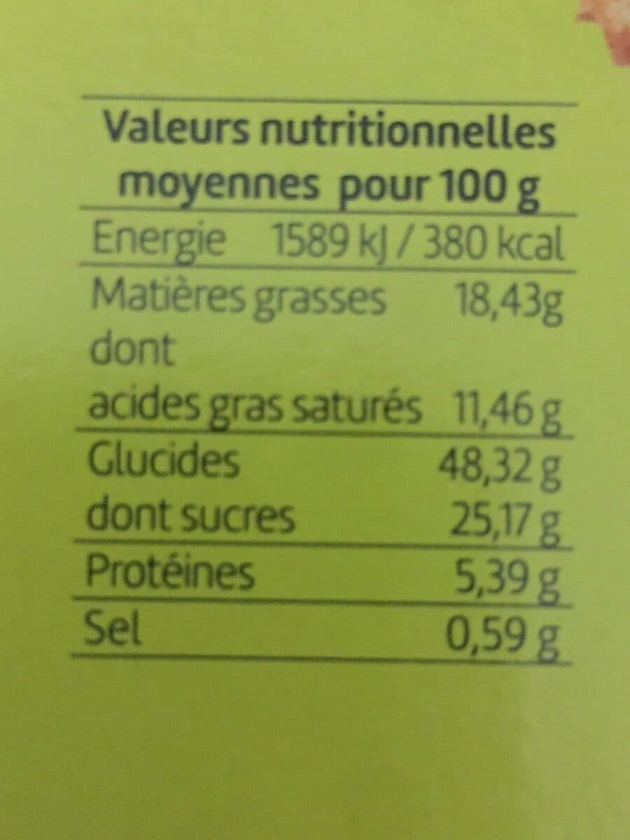 Mistral Madeleines citron vert biscuits Mistral packshot