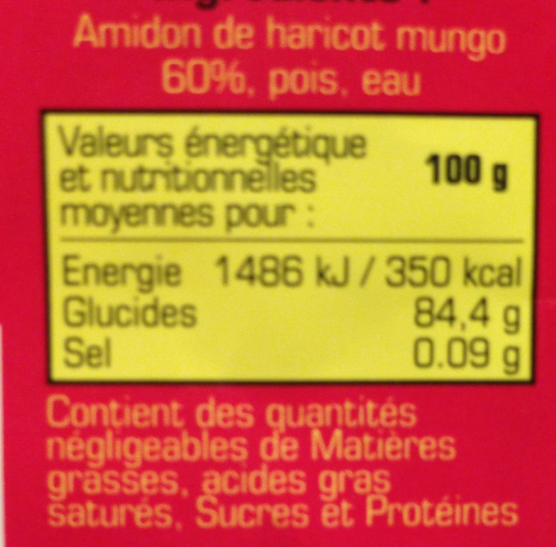 Les mousquetaires Vermicelle De Haricot Mungo packshot