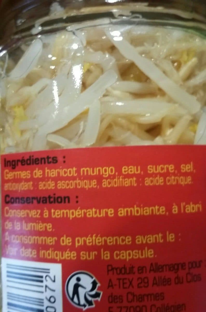 Open Food Facts Germes De Haricot Mungo packshot
