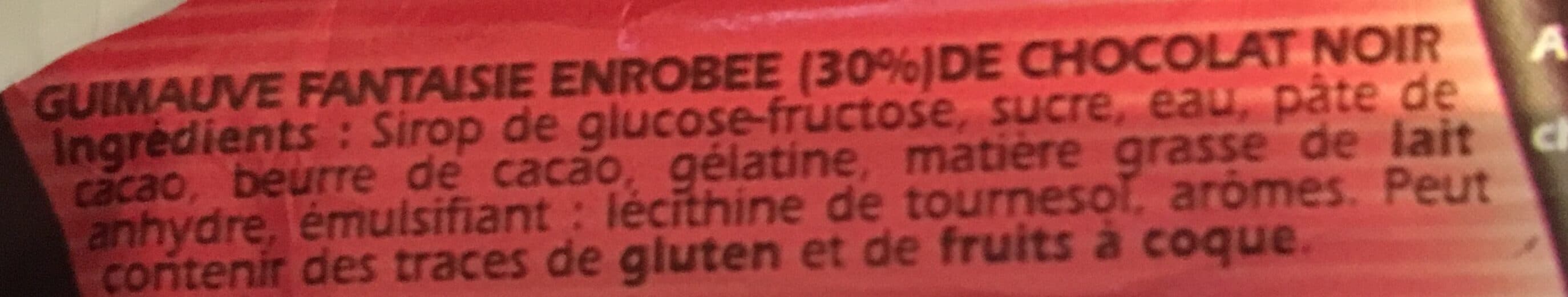 Cémoi Ourson Guimauve Chocolat Noir packshot