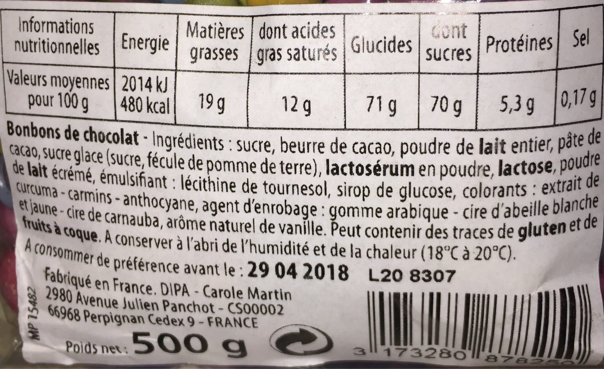 Cémoi Bonbons de chocolat packshot