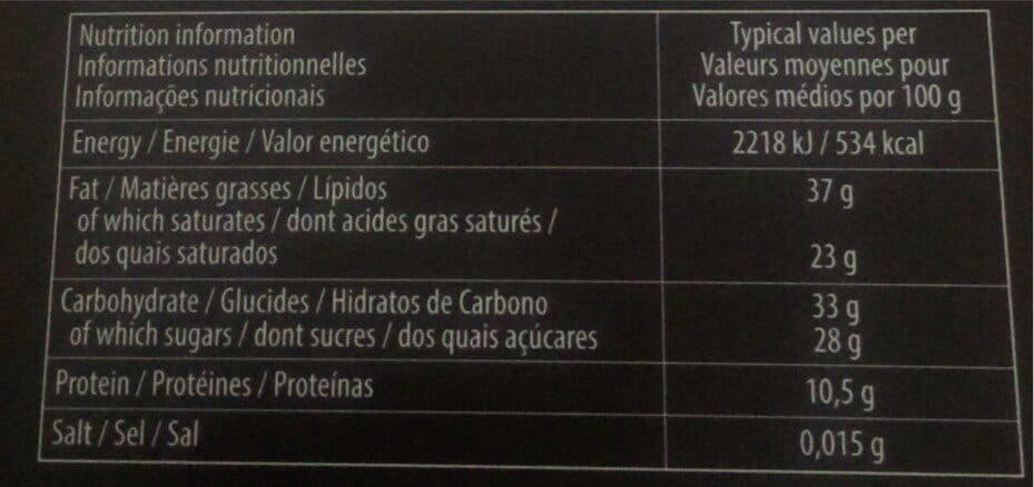 Cémoi Dark Chocolate 72% packshot