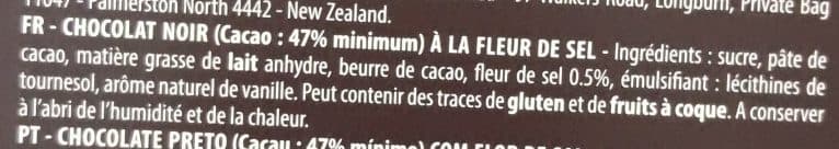 Cémoi Dark Chocolate Sea Salt Crystals packshot