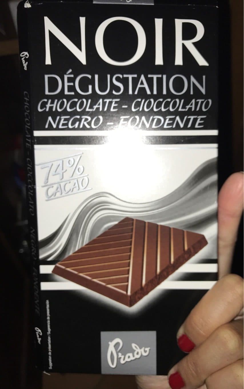 Prado Chocolat Noir Dégustation packshot