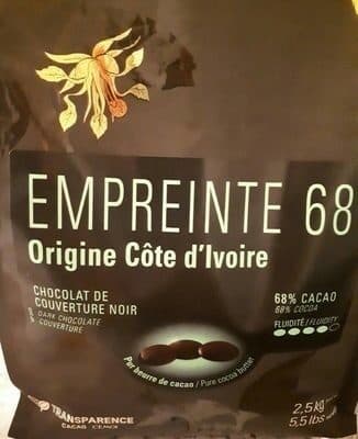 Cemoi Chocolat de couverture 68% packshot
