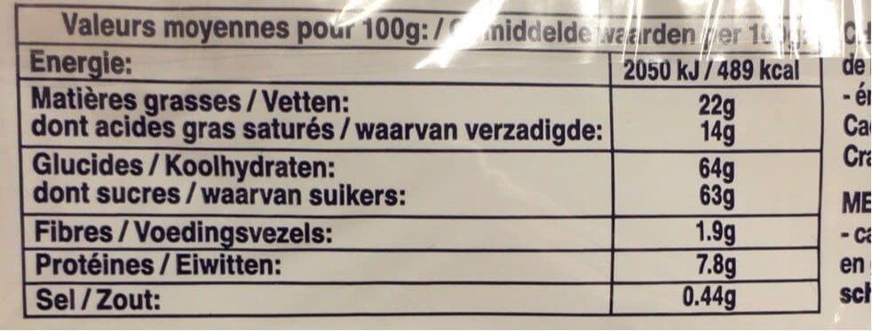 Open Food Facts Choc Oh! Lat lait pur beurre de cacao packshot
