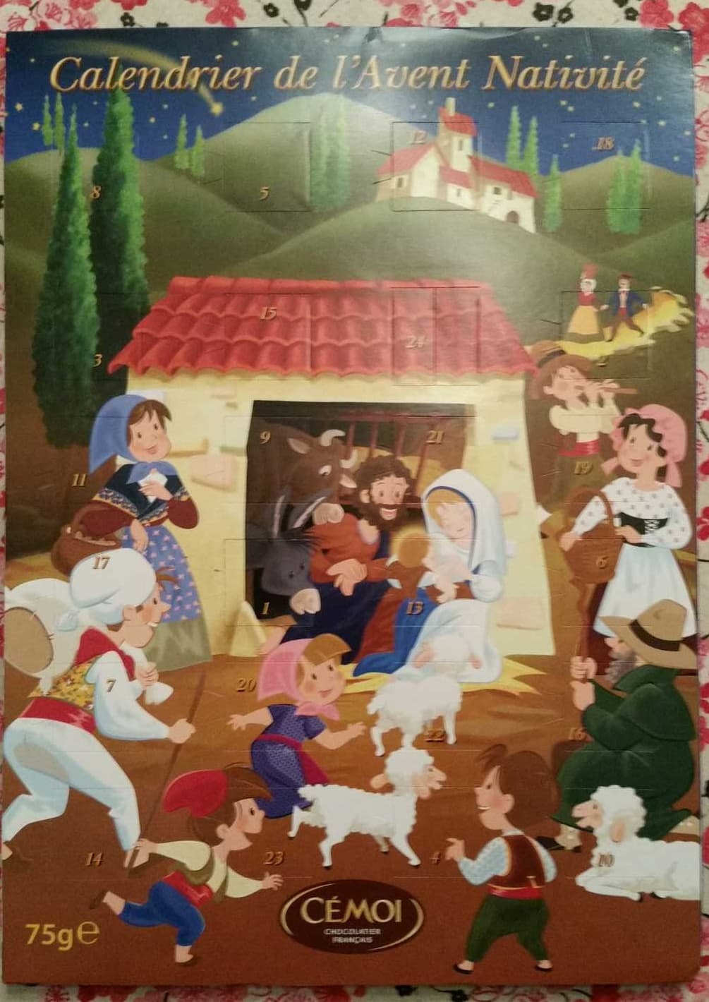 Cémoi Calendrier de l'Avent Nativité packshot