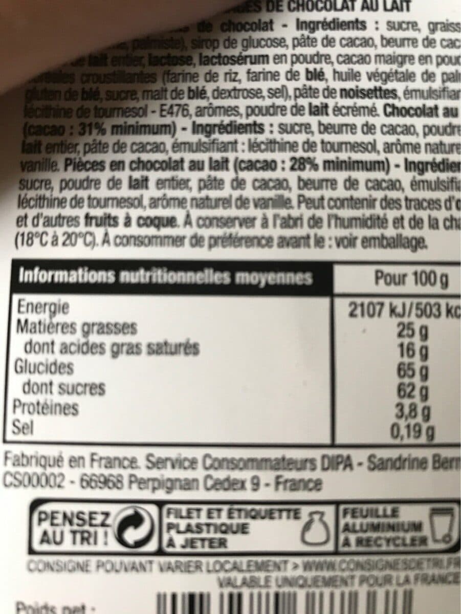 Open Food Facts Jacquot filet d'or packshot